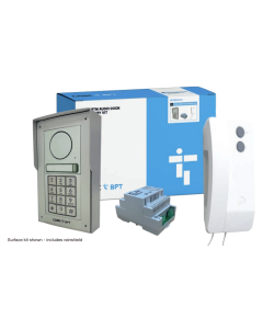 Wired MTM intercom with keypad